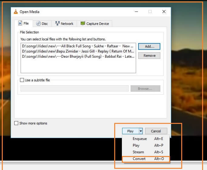 editar vídeo com vlc