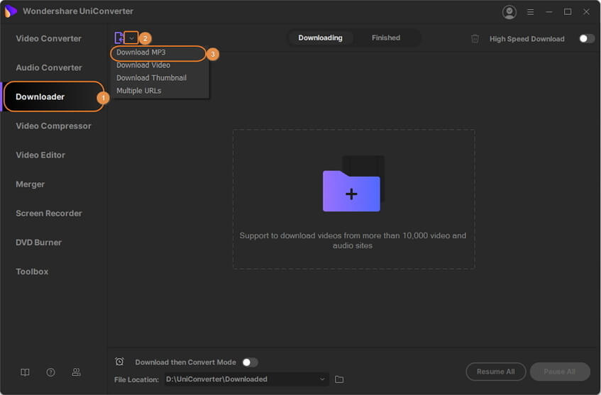 colar spotify url