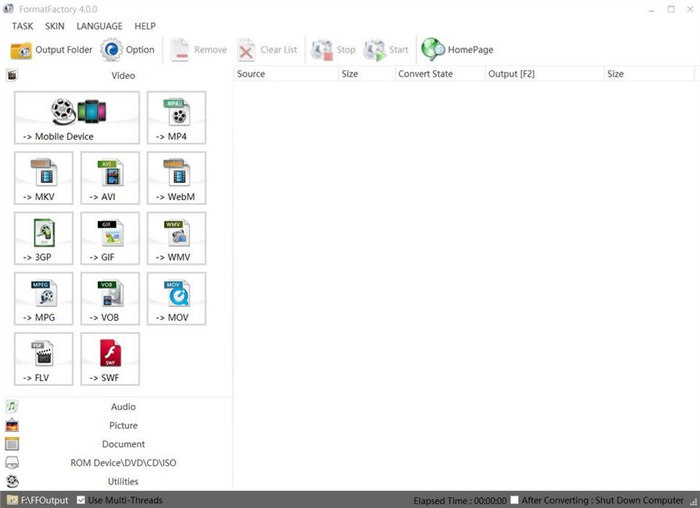FormatFactory